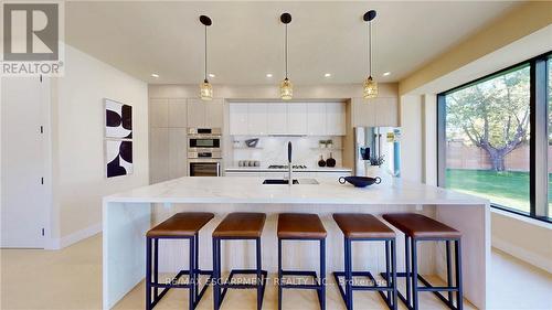 28 Dunsmore Gardens, Toronto, ON - Indoor Photo Showing Kitchen With Upgraded Kitchen