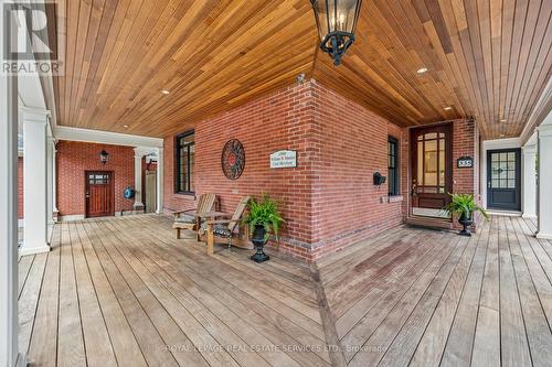 Enjoy Refined Living and Uncompromised Quality! - 335 Lakeshore Road W, Oakville, ON - Outdoor With Deck Patio Veranda With Exterior