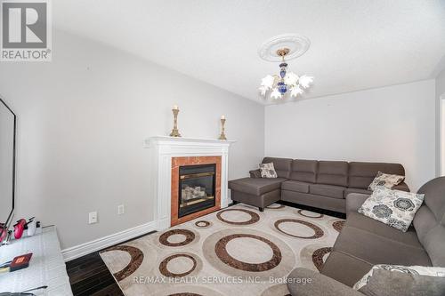 39 Rattlesnake Road, Brampton, ON - Indoor Photo Showing Living Room With Fireplace