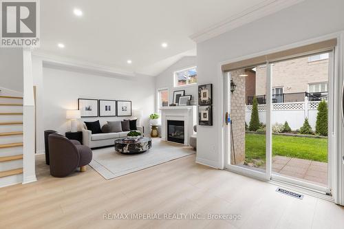 44 Hawkview Boulevard, Vaughan, ON - Indoor With Fireplace