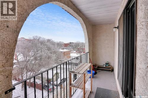 402 2125 Osler Street, Regina, SK - Outdoor With Balcony With Exterior