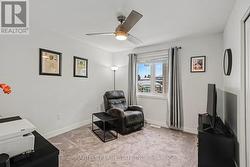 Secondary bedroom now used as an office - 