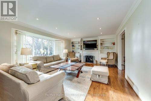 1188 Carey Road, Oakville (Mo Morrison), ON - Indoor Photo Showing Living Room With Fireplace