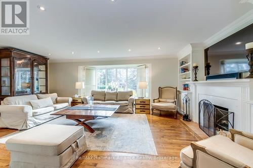 1188 Carey Road, Oakville (Mo Morrison), ON - Indoor Photo Showing Living Room With Fireplace