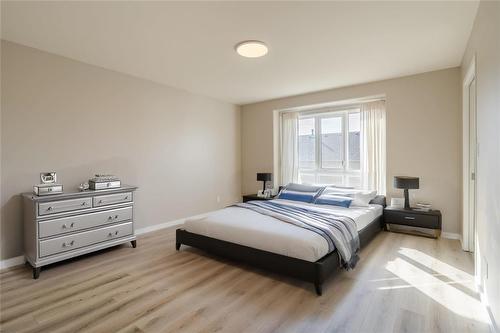 virtually staged - 2 Parkside Place, Steinbach, MB - Indoor Photo Showing Bedroom