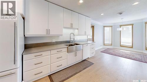 207 4Th Avenue W, Coleville, SK - Indoor Photo Showing Kitchen With Double Sink