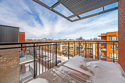 Balcon - 405-2335 Av. Bennett, Montréal (Mercier/Hochelaga-Maisonneuve), QC - Outdoor With Balcony With Exterior