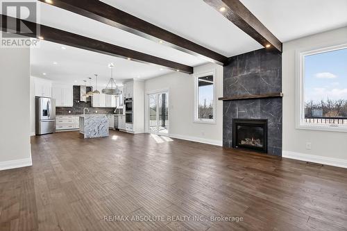 989 William Mooney Road, Ottawa, ON - Indoor Photo Showing Living Room With Fireplace