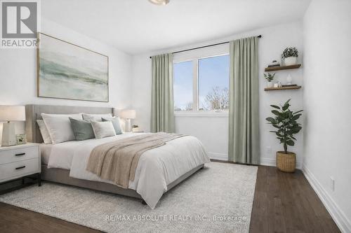 Virtually staged second bedroom - 989 William Mooney Road, Ottawa, ON - Indoor Photo Showing Bedroom