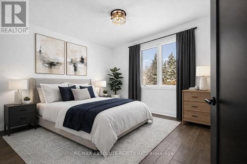 Virtually staged third bedroom - 989 William Mooney Road, Ottawa, ON - Indoor Photo Showing Bedroom