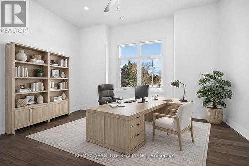 Vitrually staged den/office - 989 William Mooney Road, Ottawa, ON - Indoor Photo Showing Office