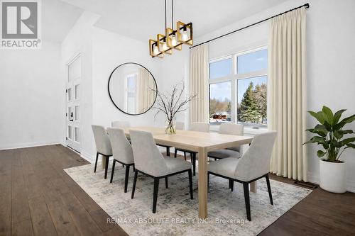 Virtually staged formal dining room - 989 William Mooney Road, Ottawa, ON - Indoor Photo Showing Dining Room