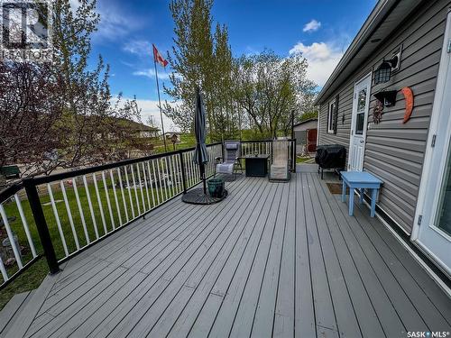 107 May Street, Neudorf, SK - Outdoor With Deck Patio Veranda With Exterior