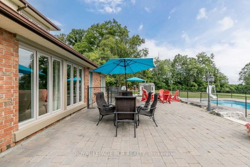 16365 Bathurst Street, Newmarket, ON - Outdoor With In Ground Pool With Deck Patio Veranda With Exterior