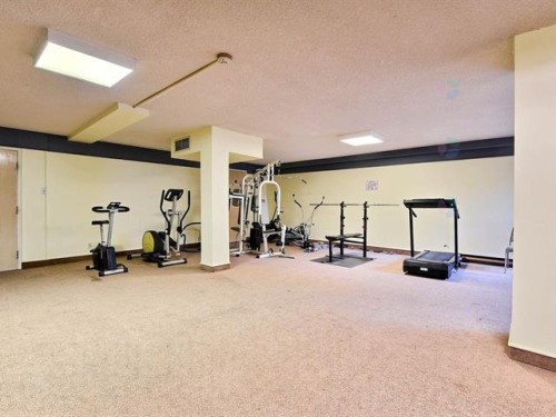 Exercise Room - 506-4460 Ch. Des Cageux, Laval (Chomedey), QC - Indoor Photo Showing Gym Room