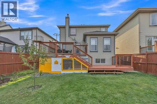 550 Copperfield Boulevard Se, Calgary, AB - Outdoor With Deck Patio Veranda