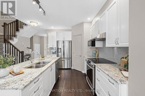 13 Merrill Street, Ottawa, ON - Indoor Photo Showing Kitchen With Double Sink With Upgraded Kitchen