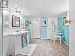 Large bathroom in basement - 