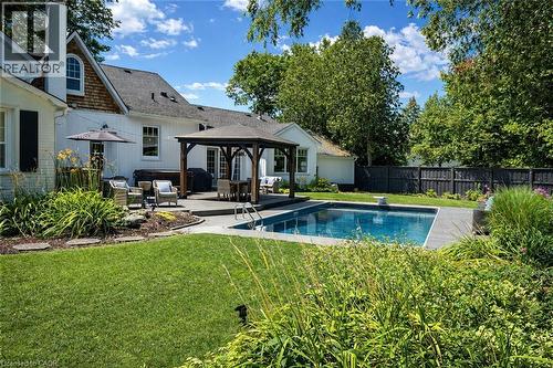 320 Whitmore Drive, Waterloo, ON - Outdoor With In Ground Pool With Deck Patio Veranda