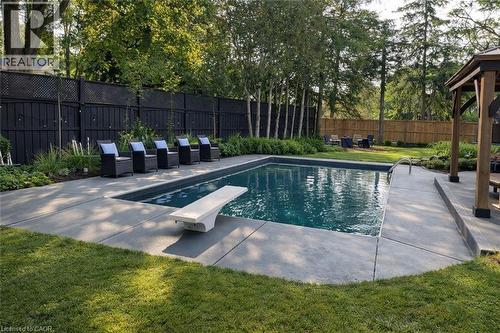 320 Whitmore Drive, Waterloo, ON - Outdoor With In Ground Pool With Backyard