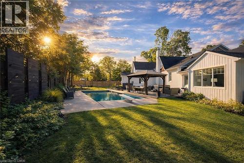 320 Whitmore Drive, Waterloo, ON - Outdoor With In Ground Pool
