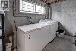 Laundry room in basement - 