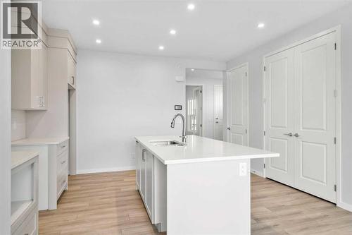 659 Buffaloberry Manor Se, Calgary, AB - Indoor Photo Showing Kitchen