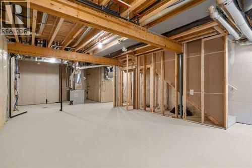 659 Buffaloberry Manor Se, Calgary, AB - Indoor Photo Showing Basement