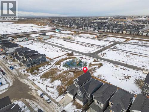 659 Buffaloberry Manor Se, Calgary, AB - Outdoor With View