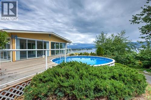 3940 Angus Drive, West Kelowna, BC - Outdoor With Above Ground Pool