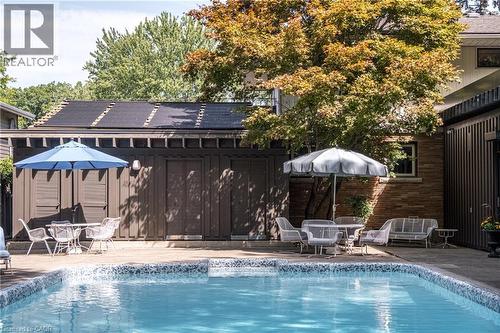 6 Freeland Court, Hamilton, ON - Outdoor With In Ground Pool