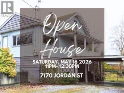 7170 JORDAN STREET Powell River, BC V8A 1M9