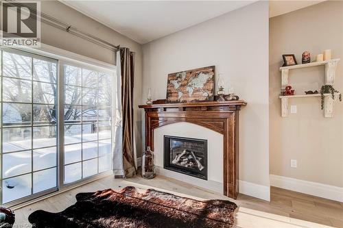 107 Earl Street, Kitchener, ON - Indoor With Fireplace