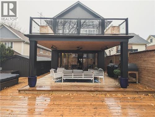 107 Earl Street, Kitchener, ON - Outdoor With Deck Patio Veranda