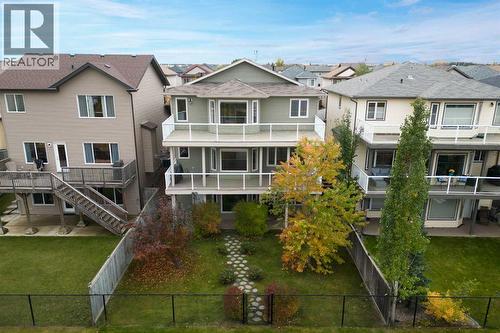 Backyard walkout - 145 Fireweed Crescent, Fort Mcmurray, AB - Outdoor With Balcony