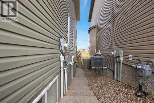 aggregate exposed staircase - 145 Fireweed Crescent, Fort Mcmurray, AB - Outdoor With Exterior