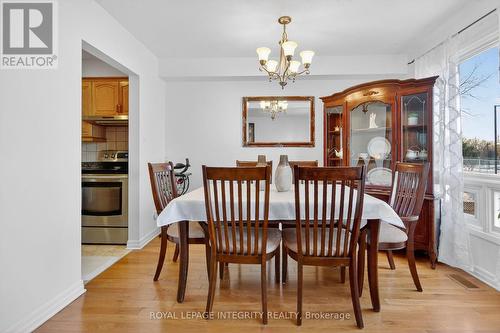 13 - 2415 Southvale Crescent, Ottawa, ON - Indoor Photo Showing Dining Room