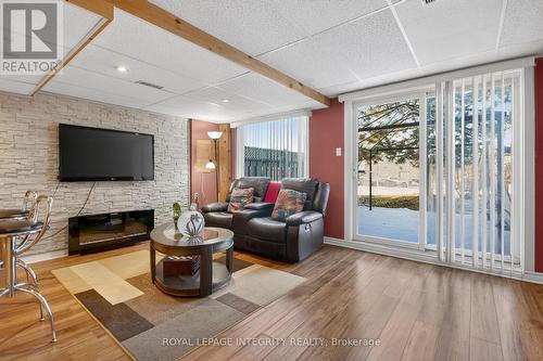 13 - 2415 Southvale Crescent, Ottawa, ON - Indoor Photo Showing Living Room With Fireplace