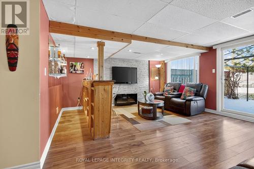 13 - 2415 Southvale Crescent, Ottawa, ON - Indoor With Fireplace