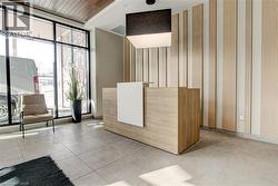 Welcome area featuring expansive windows - 