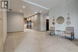 Lobby featuring recessed lighting and a high ceiling - 