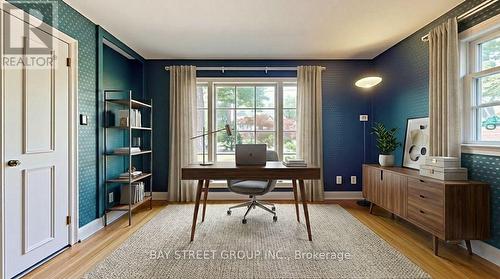 virtual staging - 178 Breezy Pines Drive, Mississauga, ON - Indoor Photo Showing Office