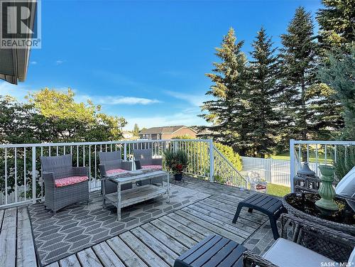 110 Sunset Crescent, Balcarres, SK - Outdoor With Deck Patio Veranda