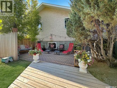 110 Sunset Crescent, Balcarres, SK - Outdoor With Deck Patio Veranda