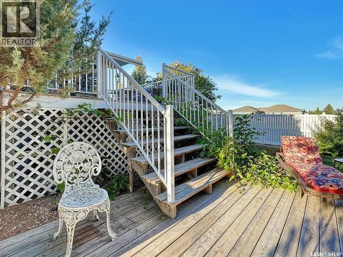 110 Sunset Crescent, Balcarres, SK - Outdoor With Deck Patio Veranda