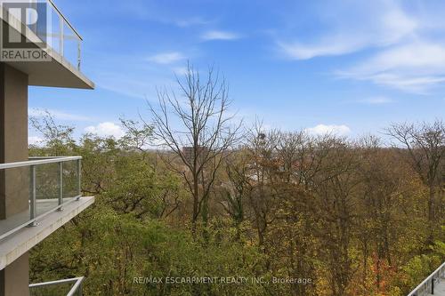 308 - 455 Charlton Avenue, Hamilton, ON - Outdoor With Balcony With View