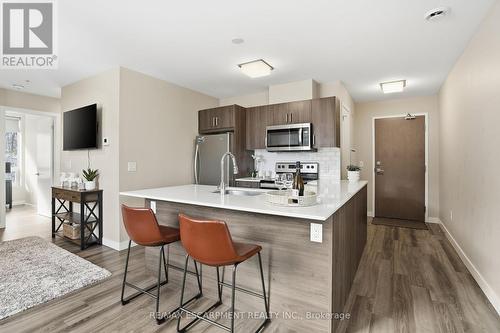 308 - 455 Charlton Avenue, Hamilton, ON - Indoor Photo Showing Kitchen With Upgraded Kitchen