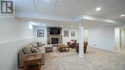 Virtually Staged and Renovated Rendering Basement - 