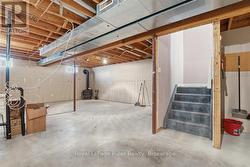 Partially Finished Basement Main Area - 
