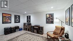 Partially Finished Basement Back Area - 